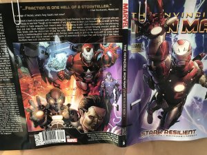 THE INVINCIBLE IRON MAN Stark Resilient Promo Dust Jacket Poster NEW/UNUSED