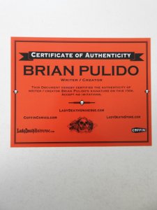 Hellwitch: Gallery #1 Risque Seductress Edition NM Condition! Signed W/ COA!