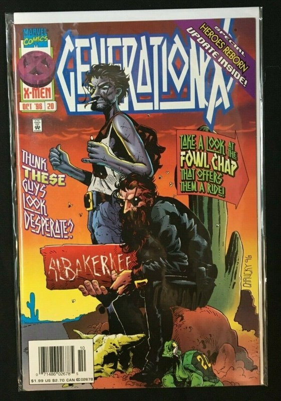 GENERATION X #1,2 (2 COPIES) 3,4,20, 27 MARVEL COMICS VF-NM 7 COMICS LOT