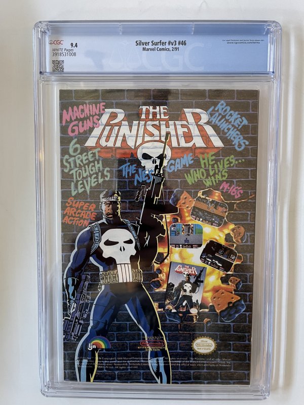 Silver Surfer #46 CGC 9.4 - Return Of Adam Warlock (1991)