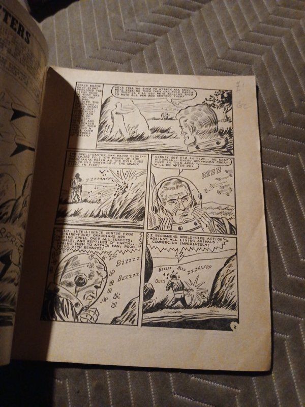 Uncanny Tales 81 Class Comics Uk Edition Charlton Acg Horror Reprints Silver Age