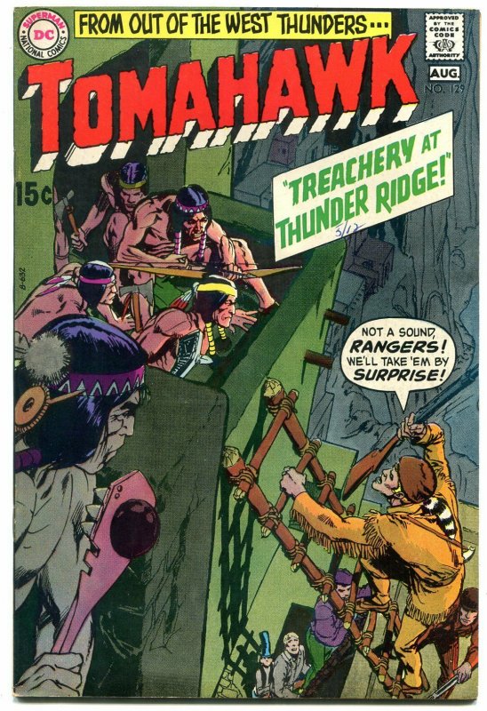 Tomahawk Comics #129 1970-Neal Adams- DC Western  VF/NM