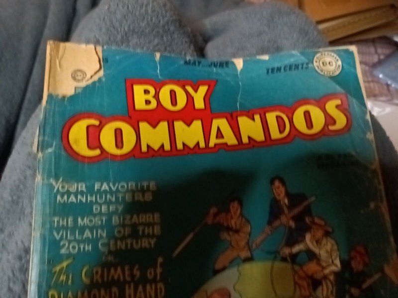 Boy Commandos #27 DC Comics Super Golden Age Jack Kirby Joe Simon 1948 Hero War