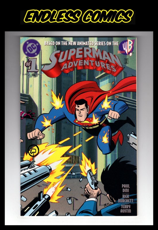 Superman Adventures #1 (1996) DEBUT ISSUE ~ Animated Series Classic!   / MC#44