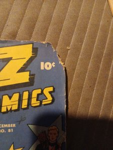 Whiz Comics 81 Fawcett Comics 1946 Captain Marvel