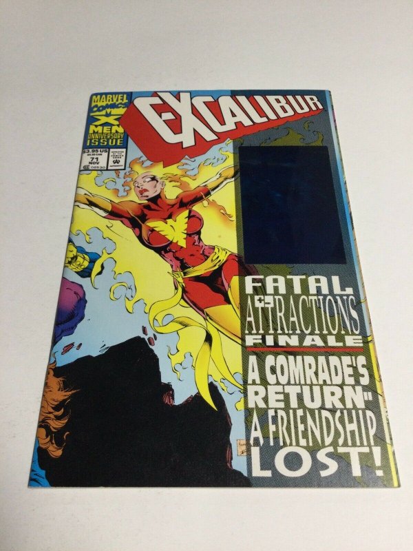 Excalibur 71 Nm Near Mint Newsstand Edition Marvel 