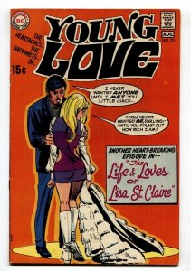 YOUNG LOVE #75 1969-DC ROMANCE-comic book VG/FN