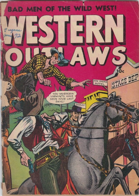 Western Outlaws 19 FR/GD  (Fox Jan. 1949)