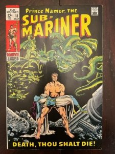 Sub-Mariner #13  (1969) - VF/VF+ High Grade !!