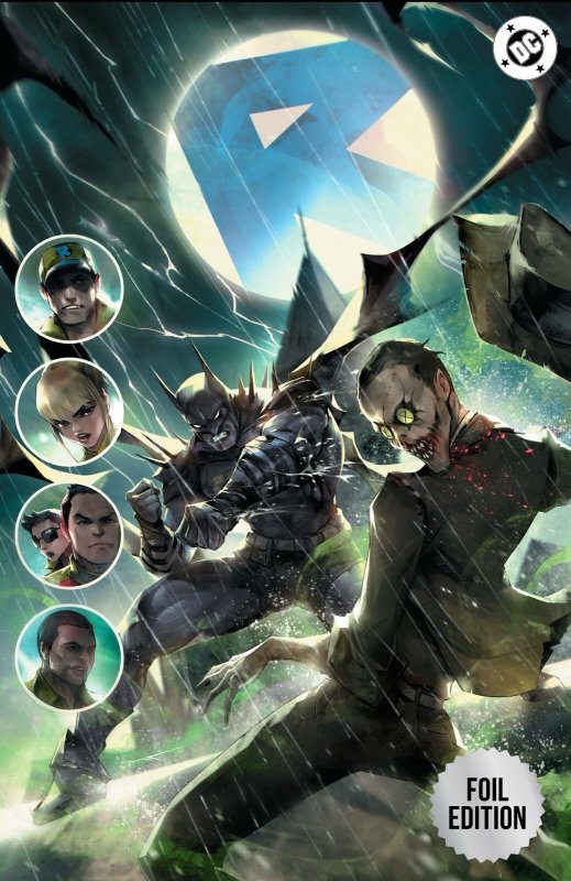 [PRESSED] ABSOLUTE BATMAN 20 ? TAO 3PACK TRADE FOIL VIRGIN GLOW-IN-THE-DARK SET