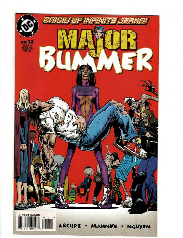 14 Major Bummer DC Comics # 1 2 3 5 6 7 8 9 10 11 12 13 14 15 Inaction Hero RB15