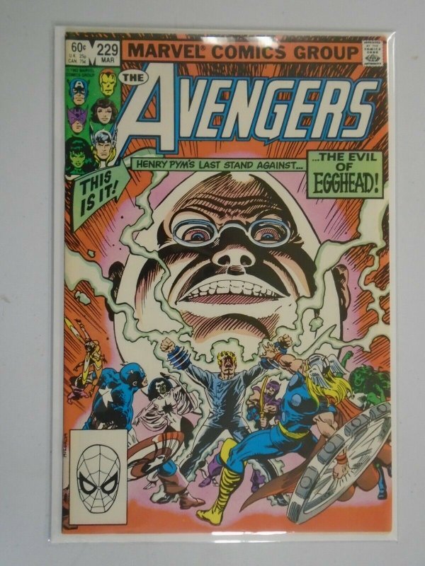 Avengers #229 Direct edition 6.0 FN No Tattoo (1983 1st Series)