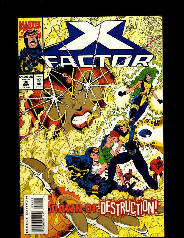 Lot of 12 X-Factor Marvel Comic Books #84, #85, #88, #89, #92, #93-99, JF20 