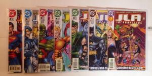 justice league of america JLA Incarnations 1-7 Complete Near Mint Lot Set Run