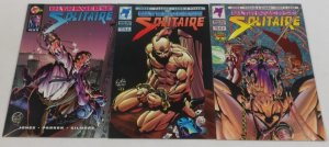 Solitaire #1-12 VF/NM complete series + sealed #1 Gerard Jones Ultraverse ; M...