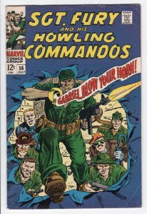 SGT. FURY #56 - 3.5 - OW-W