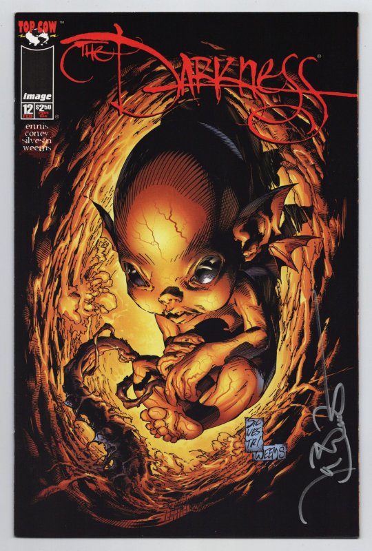 Darkness #12 Signed by Joe Weems (Image, 1998) VF/NM