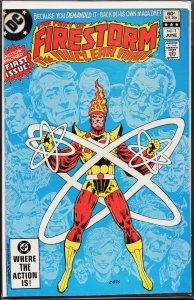 The Fury of Firestorm #1 Direct Edition (1982) Firestorm [Key Issue]