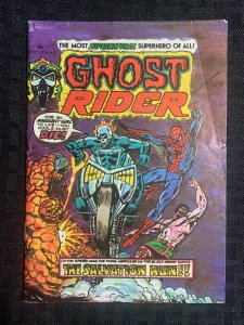 1981 GHOST RIDER Pocket/Digest #7 G/VG 3.0 George Tuska Spider-Man & Thing