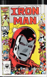 Iron Man #212 (1986) Iron Man [Key Issue]