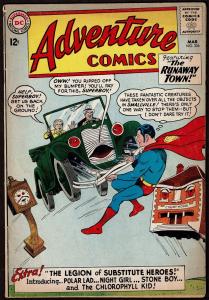 Adventure Comics #306 (Mar 1963, DC) Superboy Legion Substitute Super-Heroes VG+