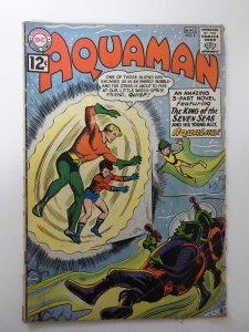 Aquaman #4 (1962) GD Condition moisture stain, 3/4 in spine split