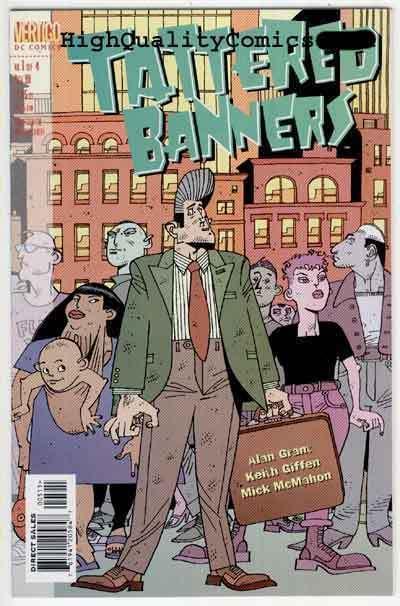 TATTERED BANNERS #1, NM, Vertigo, Alan Grant, Giffen, more Vertigo in store