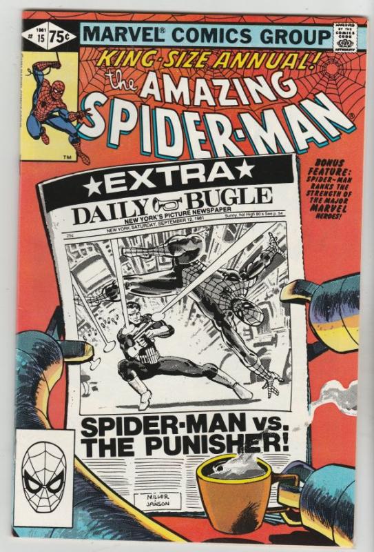 Amazing Spider-Man, King-Size Annual #15 (Jan-81) NM Super-High-Grade Spider-Man