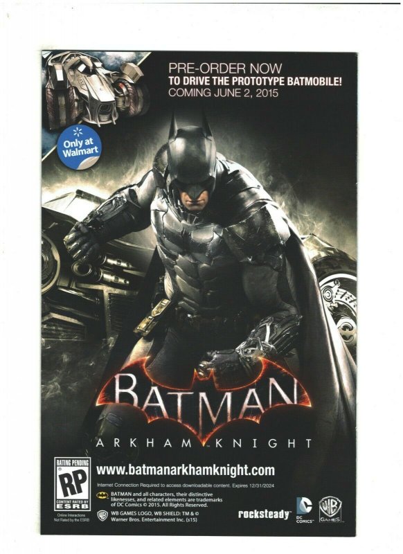 Divegence #1 VF/NM 9.0 DC Comics 2015 FCBD Variant Darkseid, 1st Grail