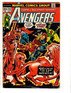 Avengers # 112 VG- Marvel Comic Book Iron Man Captain America Goliath Hulk SS10