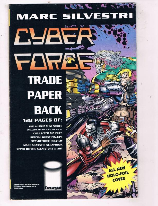 Cyber Force #4 FN/VF Image Comics Modern Age Comic Book Jul 1993 DE48