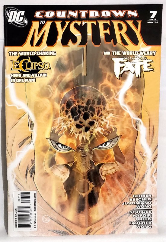 Countdown to Mystery #7 Doctor Fate Eclipso (DC 2008)