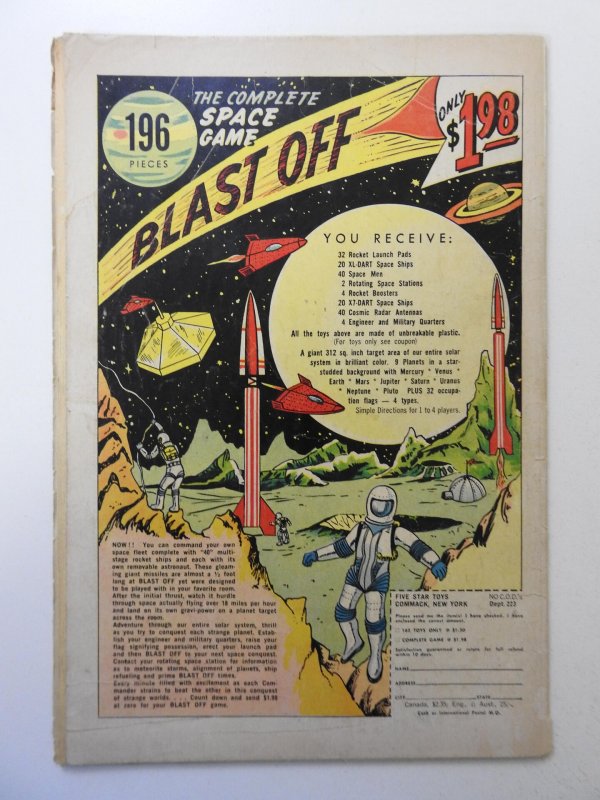 Blackhawk #187 (1963) GD/VG Condition Moisture stain