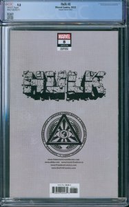 Hulk #8 CGC 9.8 Suayan Variant Cover 2022