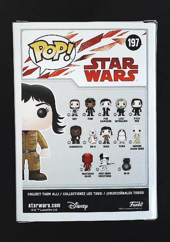 Funko Pop! Rose #197, Star Wars