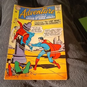 * Silver Age DC Adventure Comics #328 January 1965 Superboy Ultraboy Legion