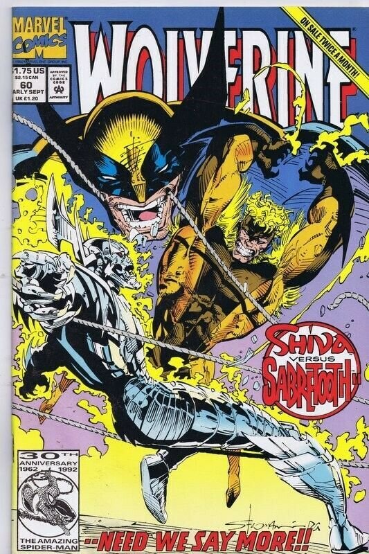 Wolverine #60 ORIGINAL Vintage 1992 Marvel Comics 1st Kestrel | Comic Books  - Modern Age, Marvel, Wolverine