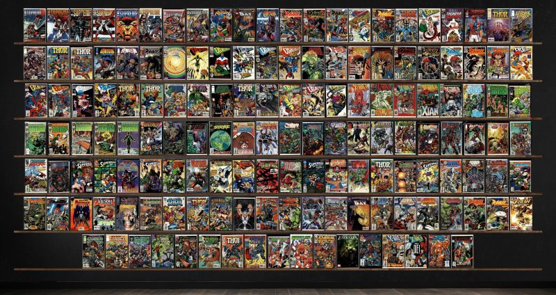 Huge Lot 140+ Comics with Ravage 2099, Excalibur, The Mighty Thor & More!