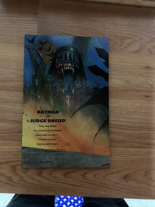 Batman Judge Dredd Judgement on Gotham DC Comics TPB Prestige (1991) CLASSIC!