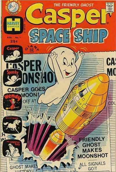 Casper Space Ship   #1, Fine+ (Stock photo)