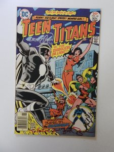 Teen Titans #44 (1976) VF condition signed front cover no cert