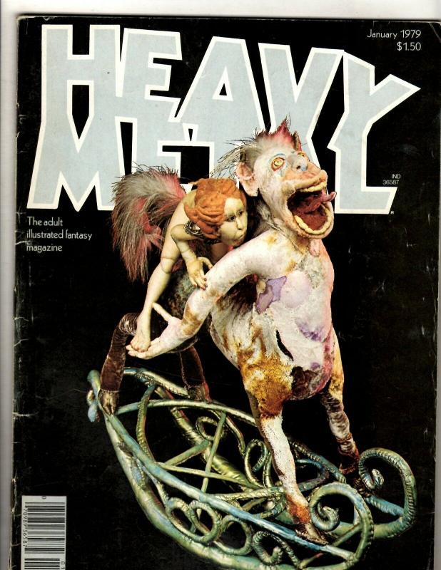 6 Heavy Metal Mags November December 1978 January February March April 1979 FM9