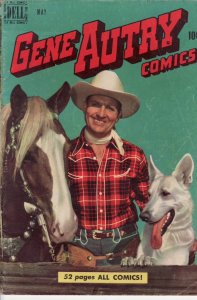 GENE AUTRY #39 JESSE MARSH ART 1950 EGYPTIAN COLLECTION VG