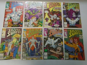 Silver Surfer lot 42 different from #1-49 avg 7.0 FN VF (1987-91 2nd Series)