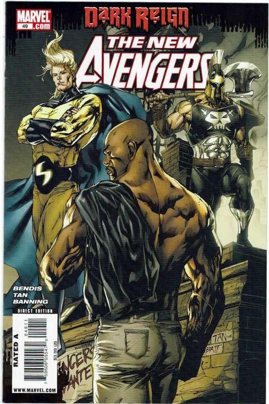 New Avengers #49 Brian Bendis Wolverine Captain America Spider-Man NM