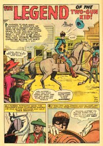 TWO-GUN KID #101 (Nov1971) 5.5 FN-  Jack Kirby!  The Kid's Origin Retold!