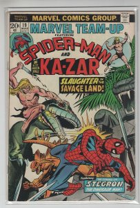 MARVEL TEAM-UP (1972 MARVEL) #19 VG/FN A15297