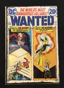 Wanted, The World's Most Dangerous Villains #7 (1973)