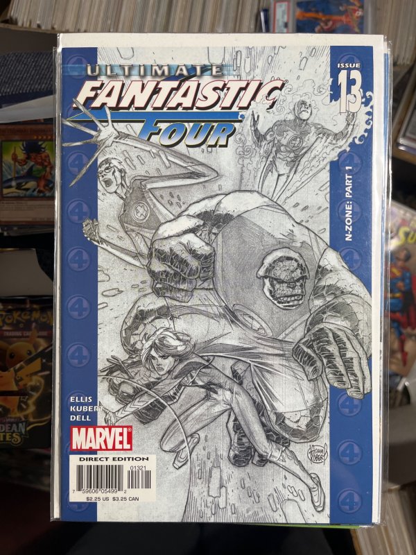 Ultimate Fantastic Four #13 Sketch Cover (2005)