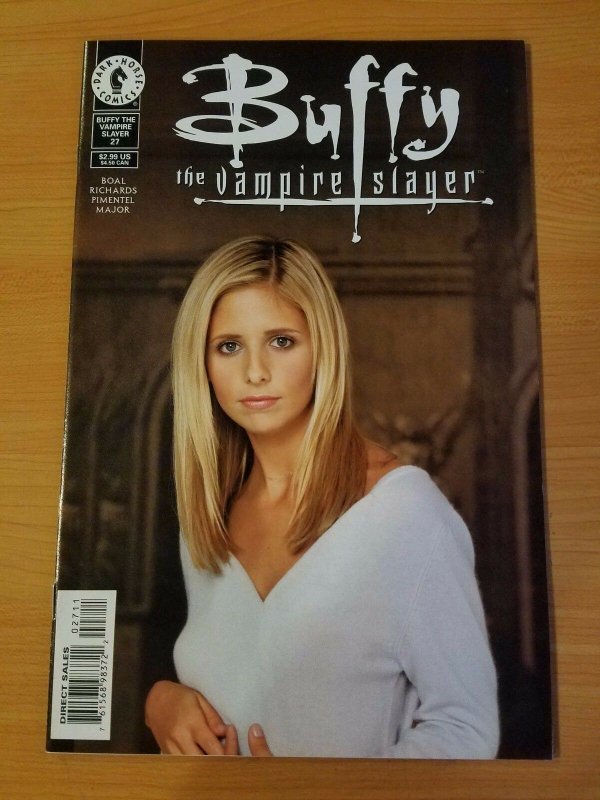 Buffy the Vampire Slayer #27 Photo Cover ~ NEAR MINT NM ~ (Nov 2000, Dark Horse)
